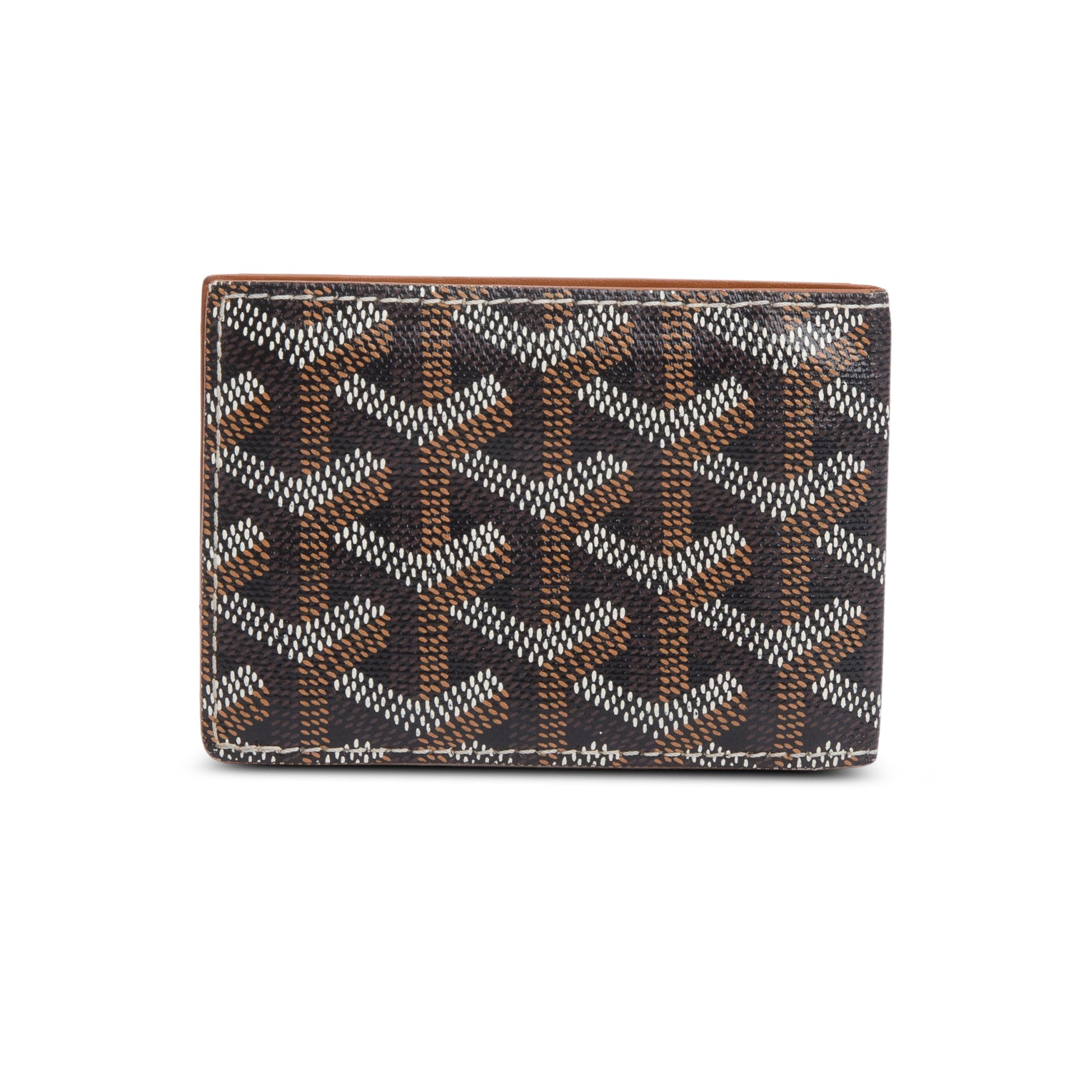 Goyard Black Goyardine Victoire Companion Card Holder Bifold Wallet