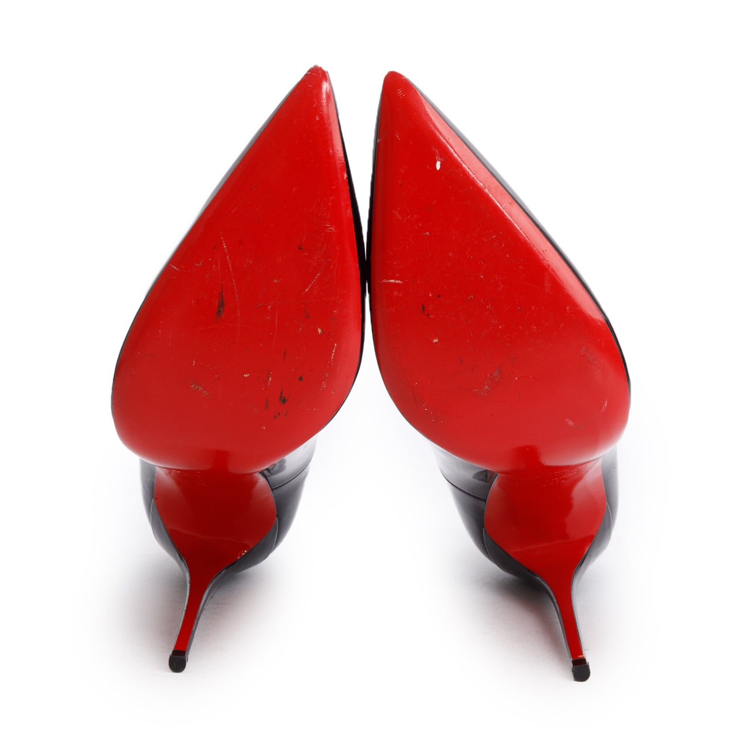 Christian Louboutin Black Patent Leather So Kate 120 Pumps, Size 41.5