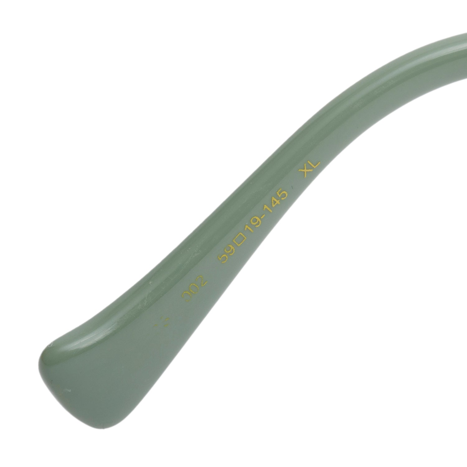 Gucci Green Acetate Interlocking GG Butterfly Sunglasses w/ Case