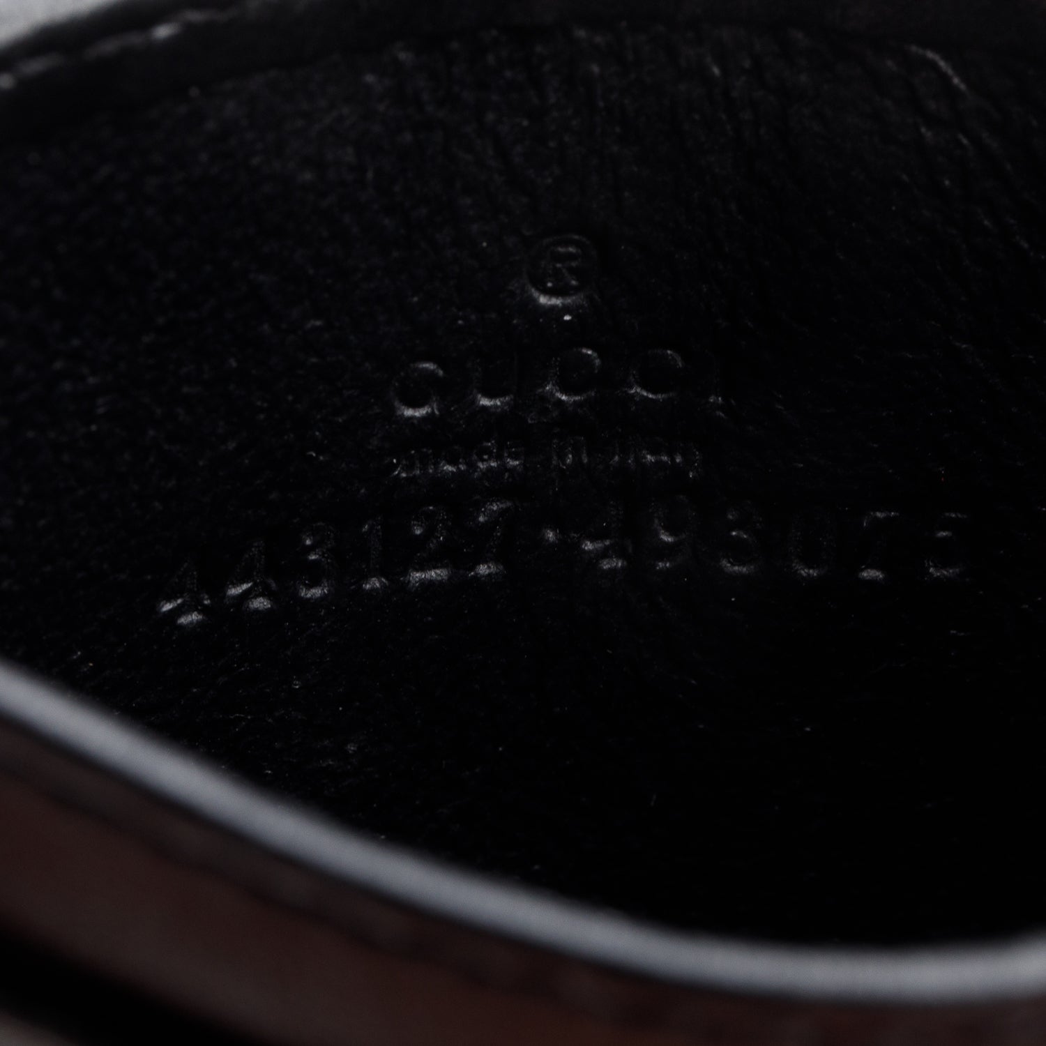 Gucci Black GG Marmont Card Case