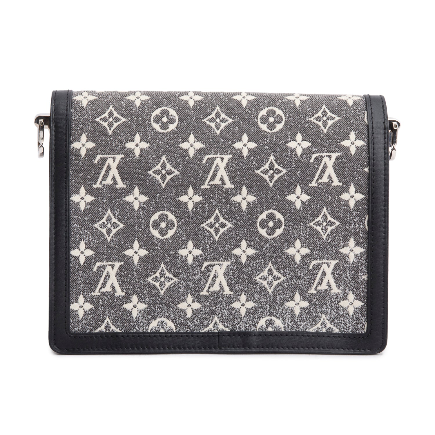 Louis Vuitton 2022 Denim Monogram Jacquard Dauphine MM w/ Box, Straps & Receipt