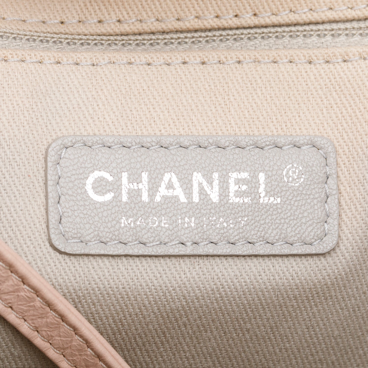 Chanel Pink Glazed Calfskin Small Deauville Tote