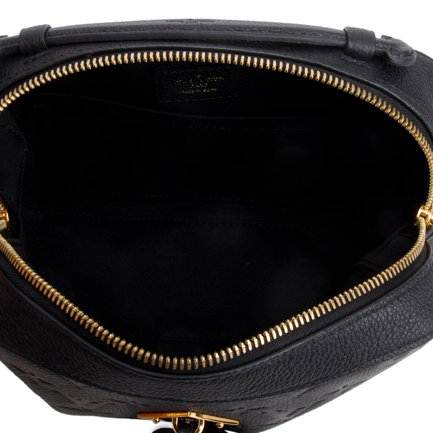 Louis Vuitton Black Monogram Saintonge Crossbody w/ Box