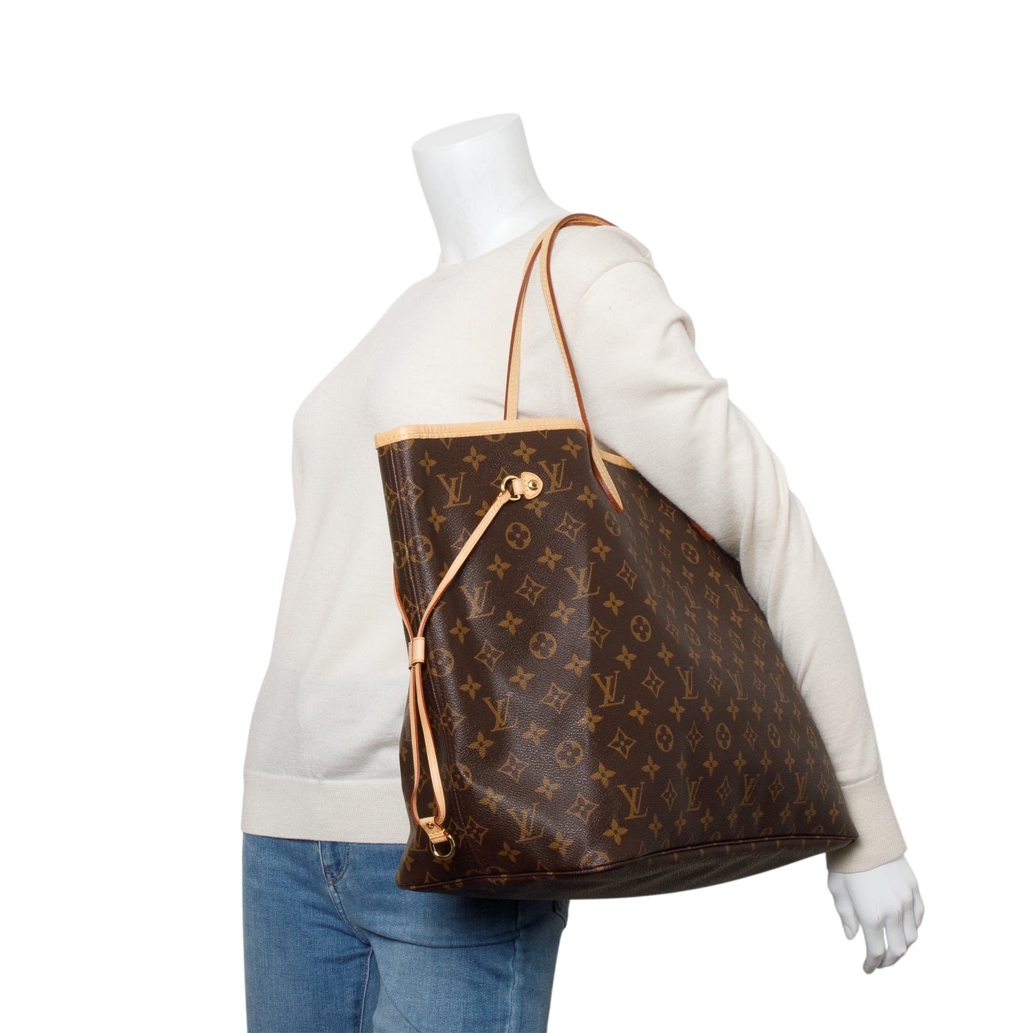 Louis Vuitton Monogram Neverfull GM w/ Pouch