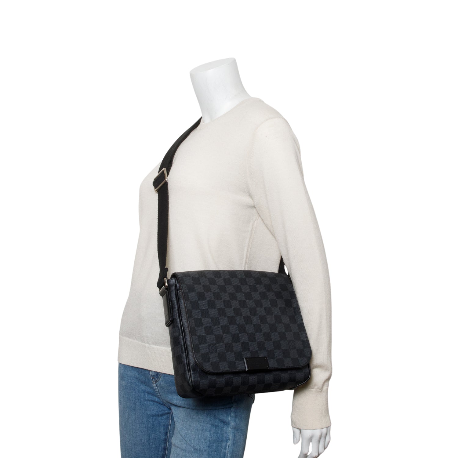 Louis Vuitton Damier Graphite District PM Bag