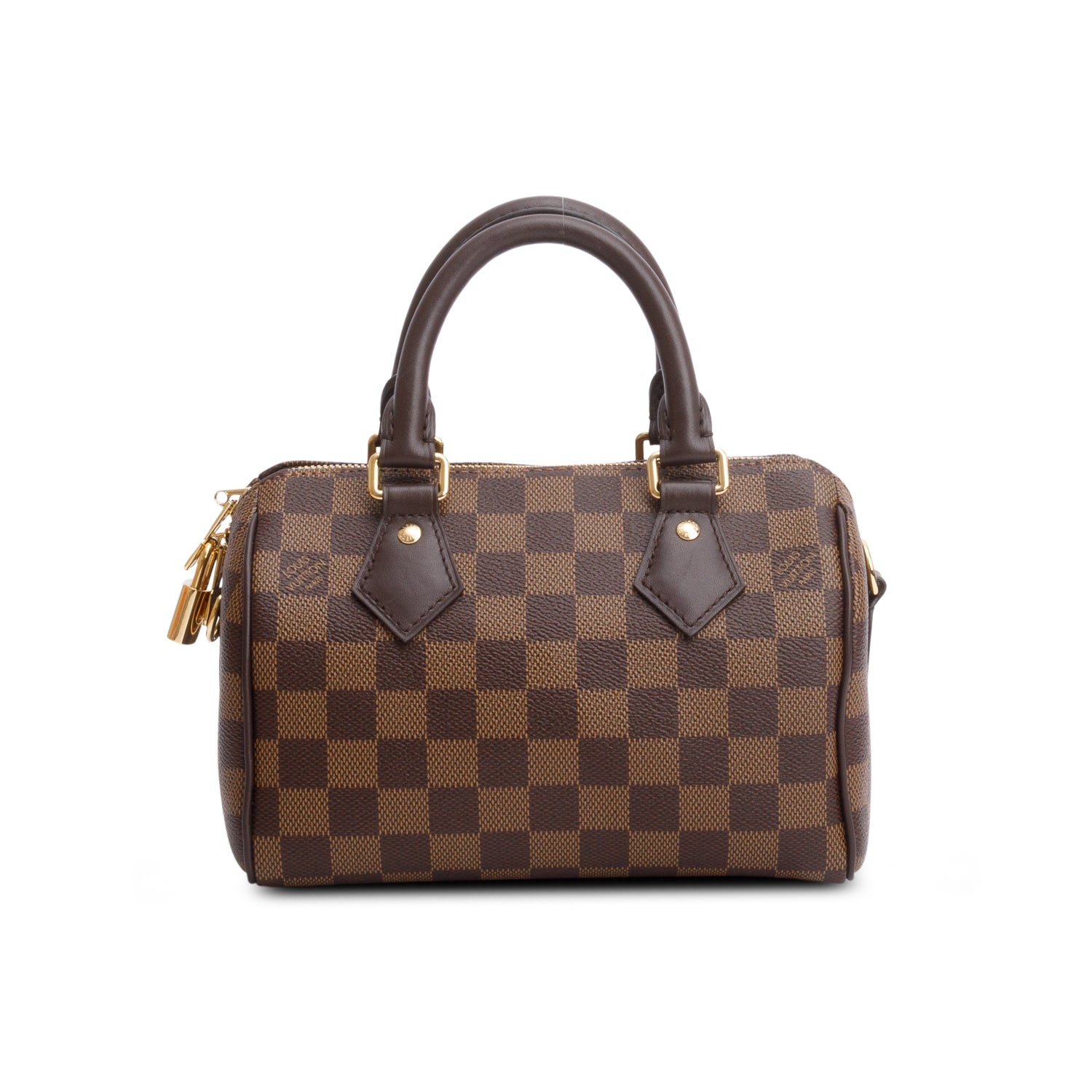 Louis Vuitton 2025 Damier Ebene Speedy Bandouliere 20 w/ Strap, Box & Receipt