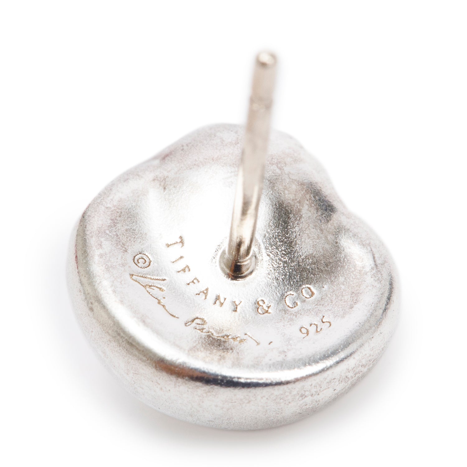 Tiffany & Co. Elsa Peretti Sterling Silver Vintage Bean Earrings