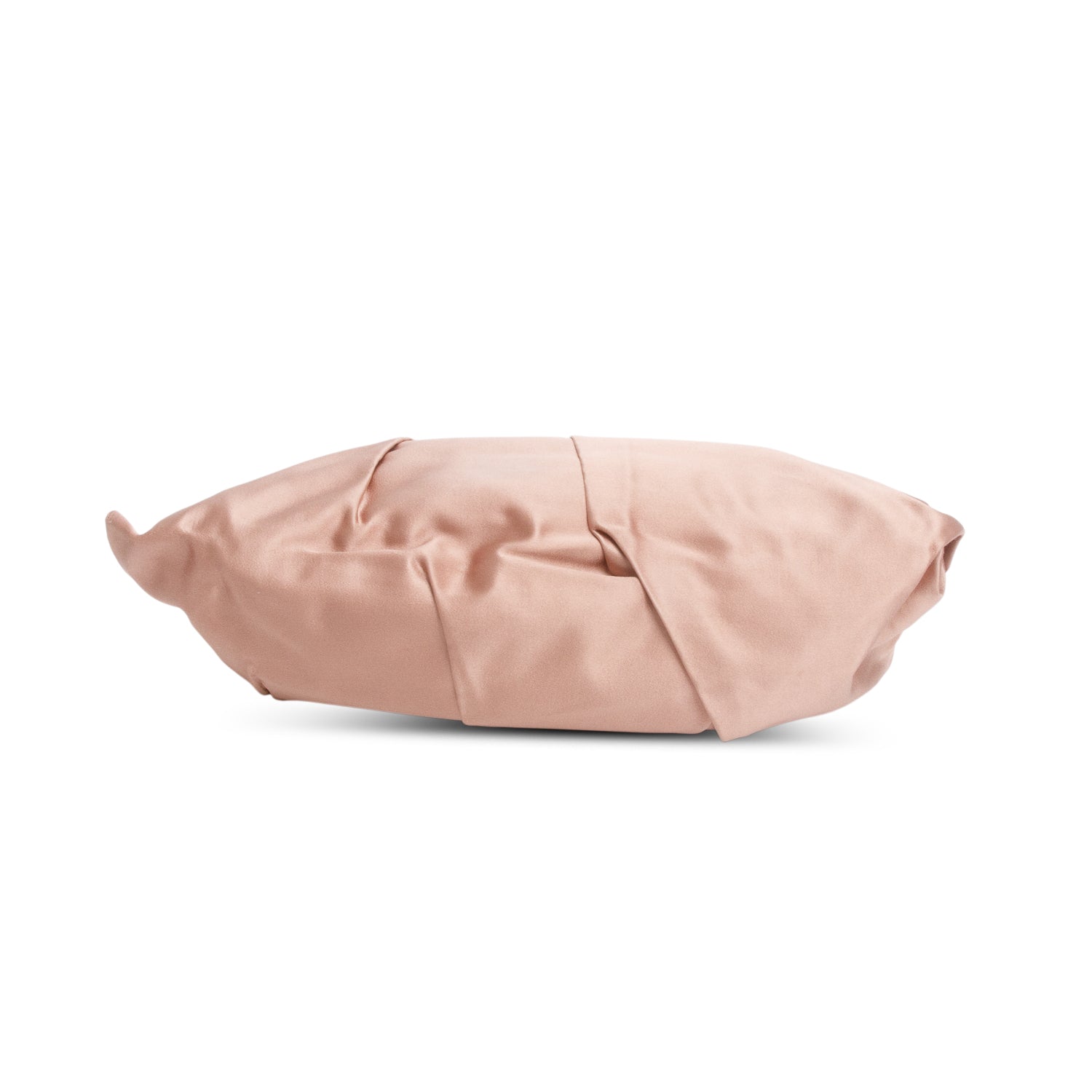 Prada Pink Satin Raso Frame Clutch