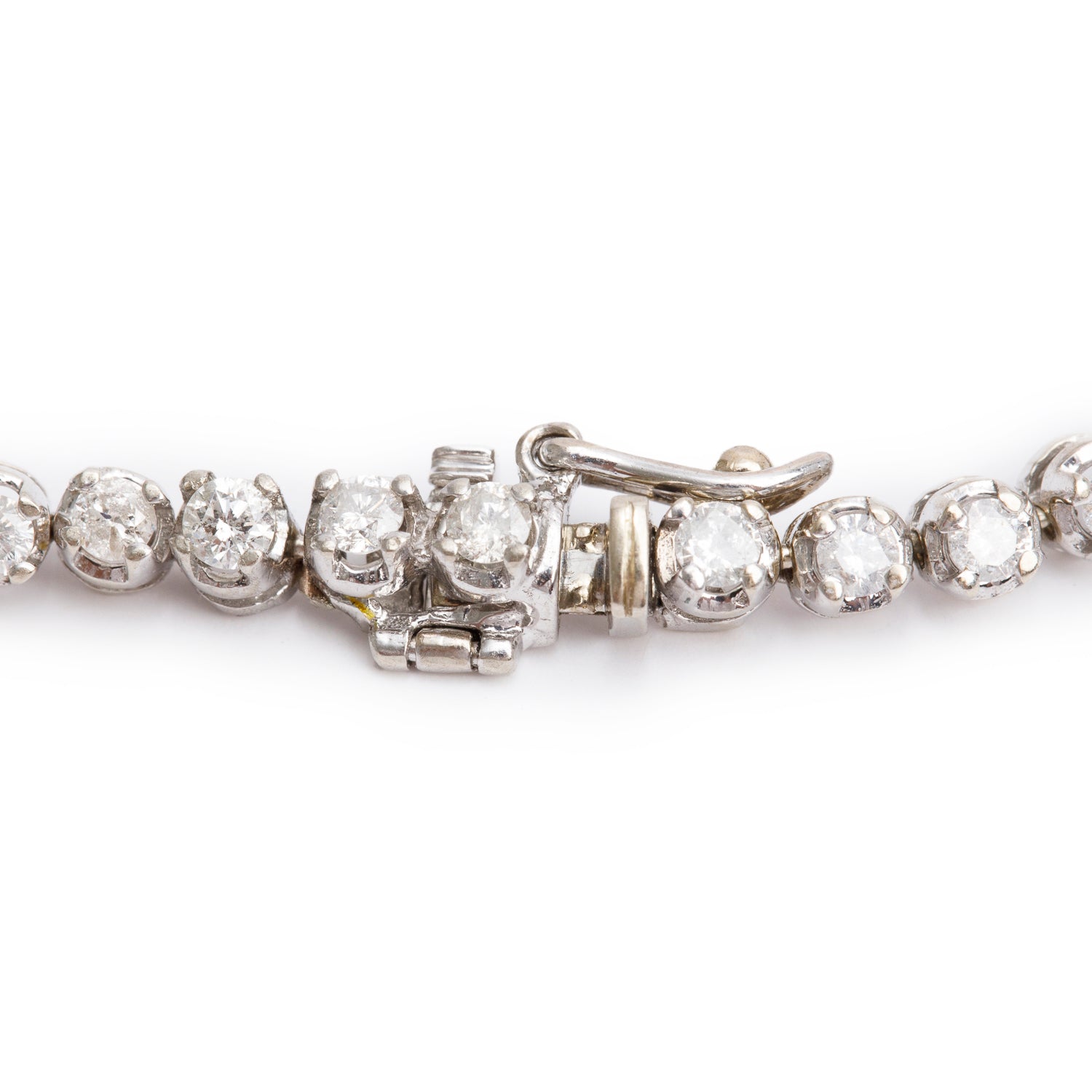 14k White Gold 2.75 tcw. Diamond Tennis Bracelet