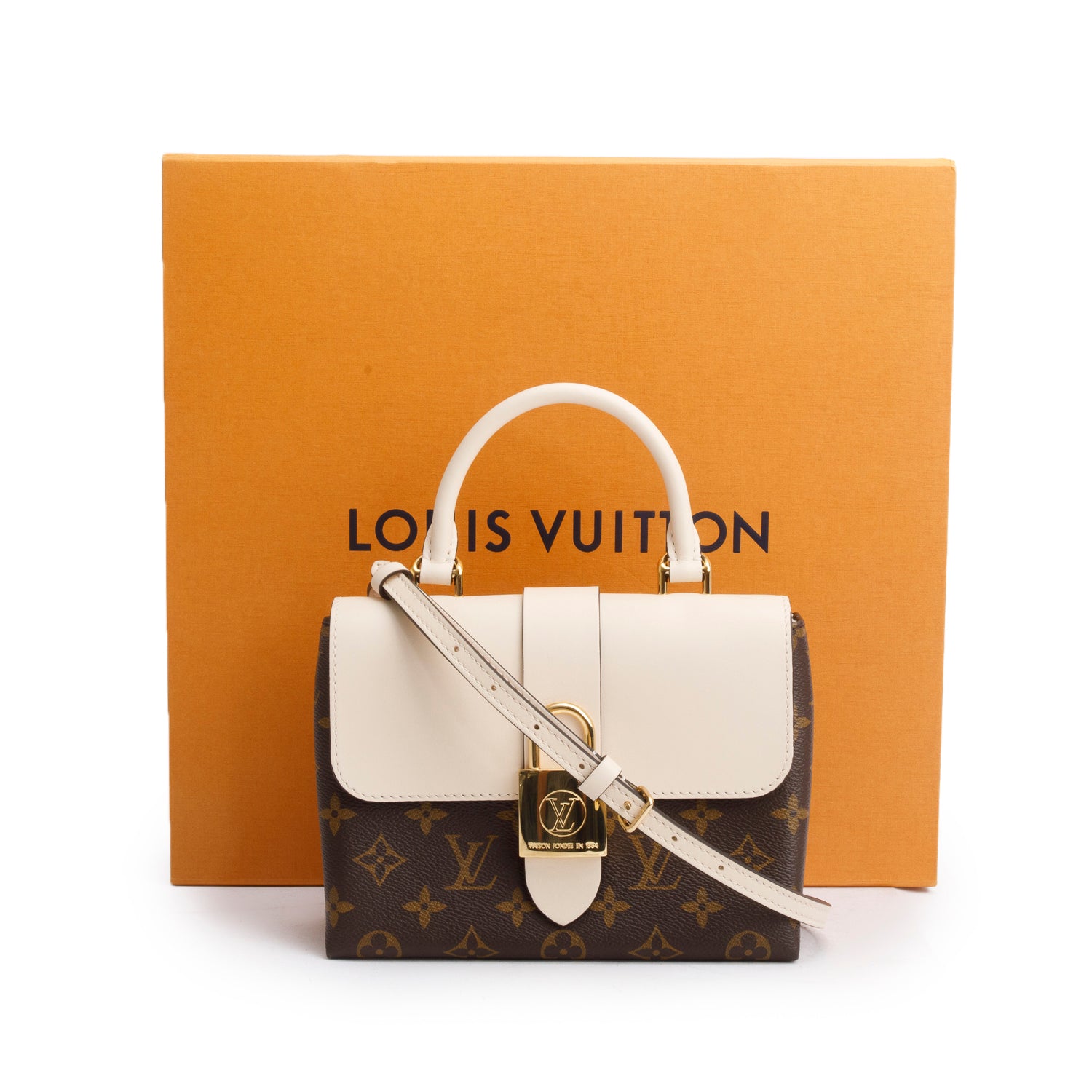 Louis Vuitton Monogram Locky BB w/ Strap, Box & Receipt