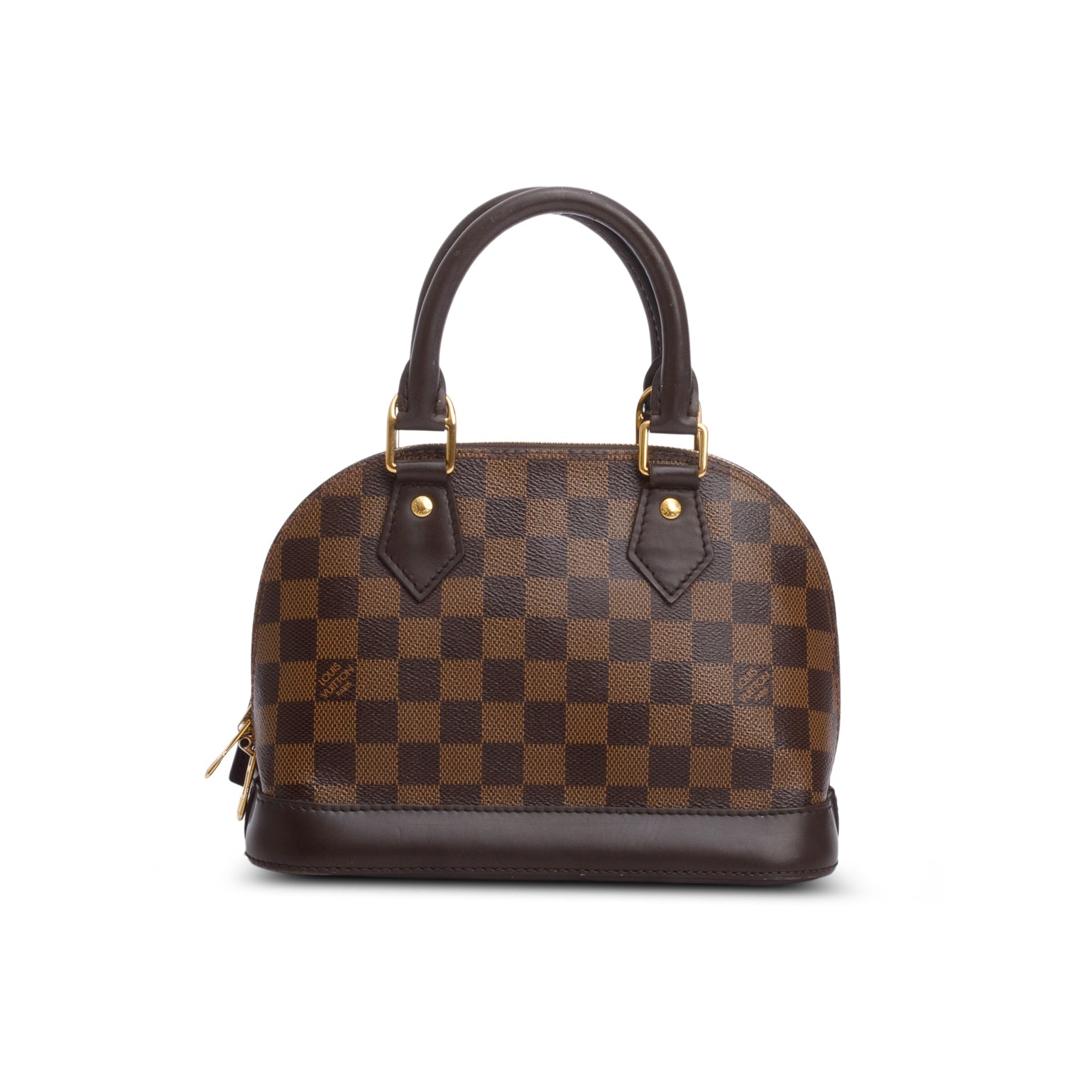 Louis Vuitton Damier Ebene Alma BB w/ Strap