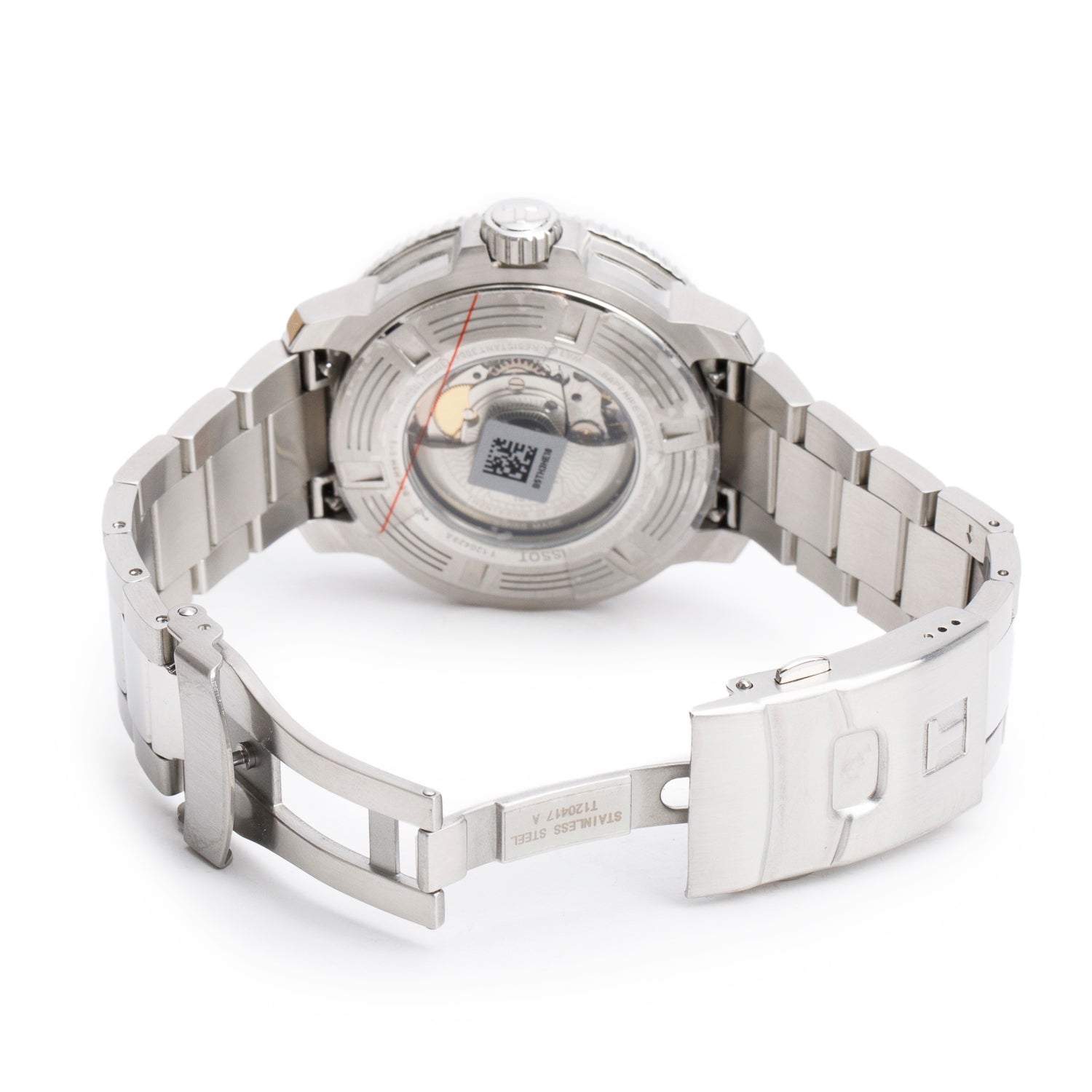 Tissot Stainless Steel Limited Edition Seastar 1000 Powermatic 80 GMT 46 MM Automatic Watch Black Black Dial w/ Box