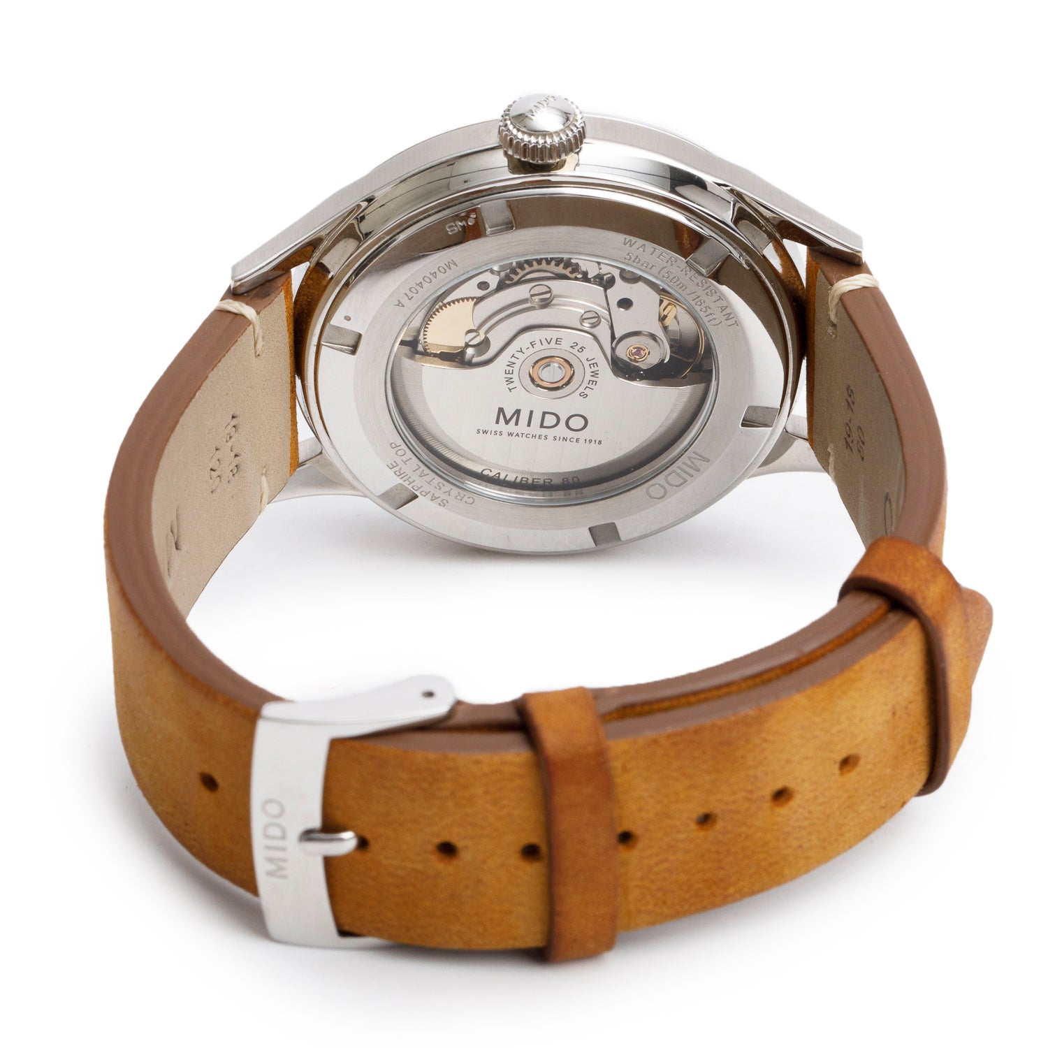 Mido 2023 Stainless Steel Multifort Patrimony 40 MM Automatic Watch Blue Dial w/ Box & Papers