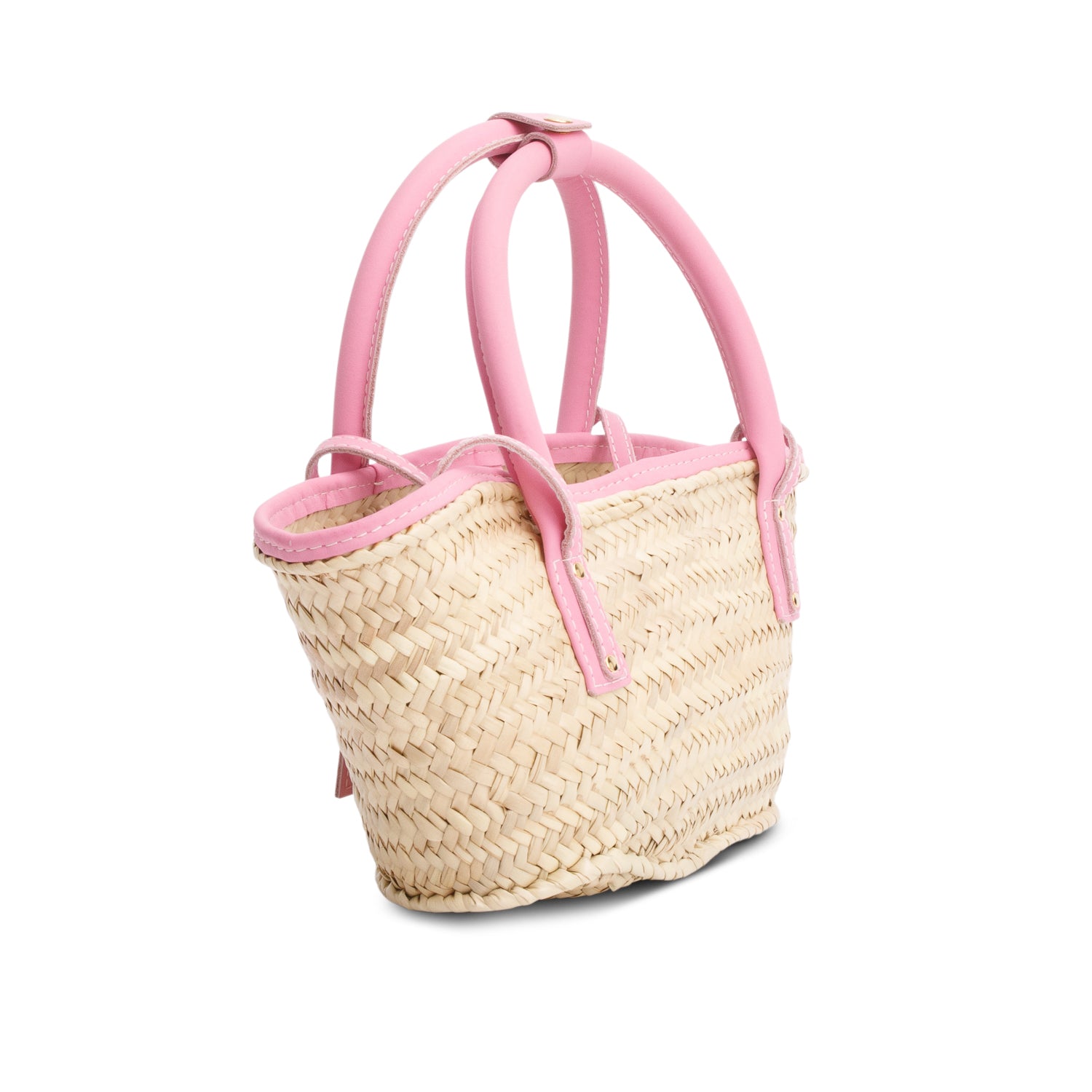 Jacquemus Beige Raffia Small Panier Soli