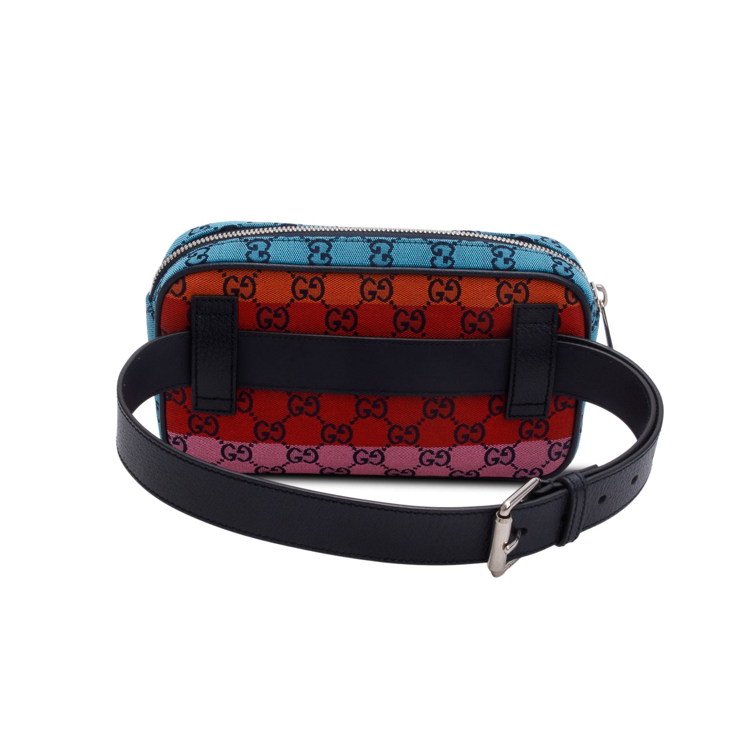Gucci Rainbow Monogram Multicolor Retro Interlocking G Belt Bag