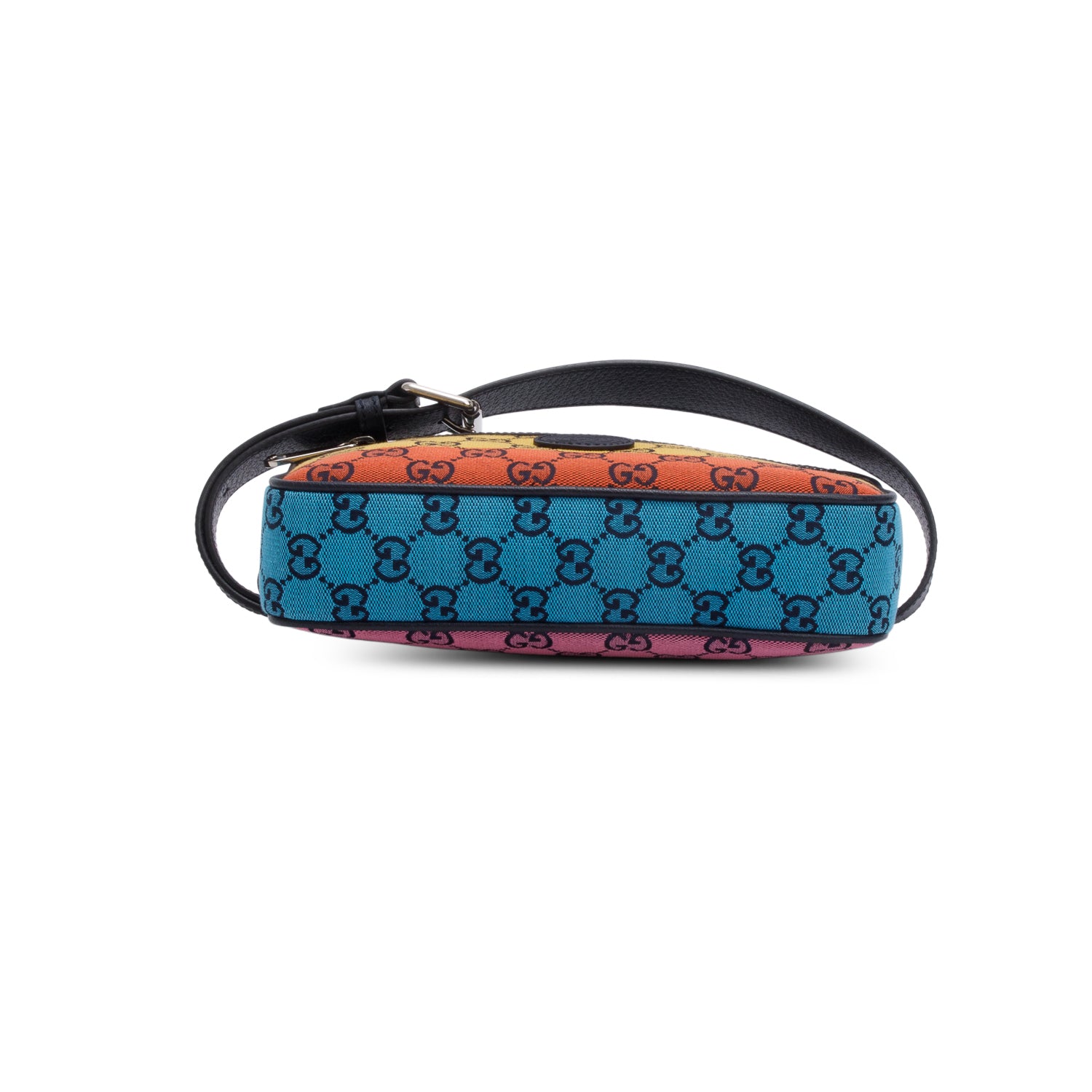 Gucci Rainbow Monogram Multicolor Retro Interlocking G Belt Bag