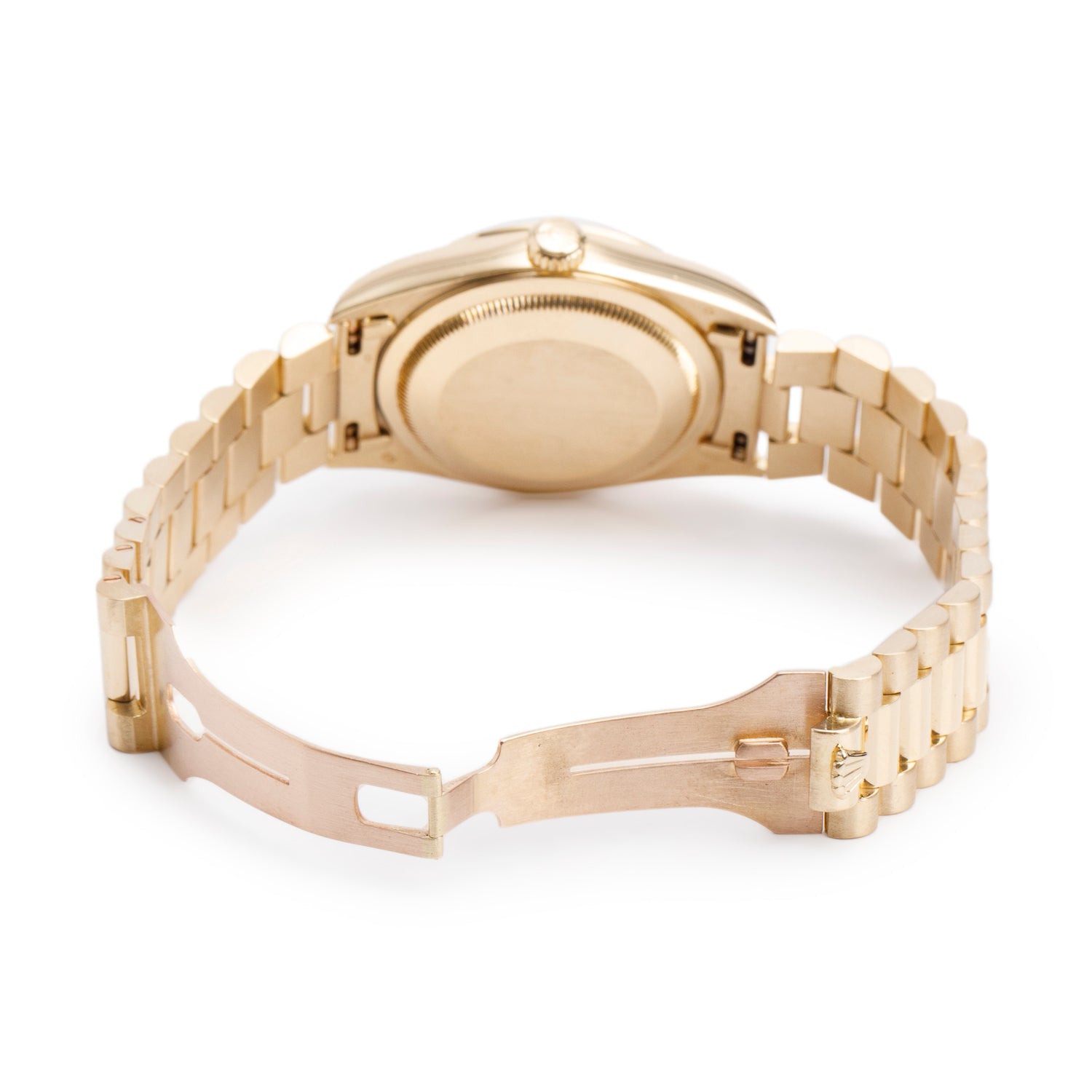 Rolex 18k Yellow Gold Day Date 36 MM President Watch Champagne Roman Dial 18238 w/ Box & Papers