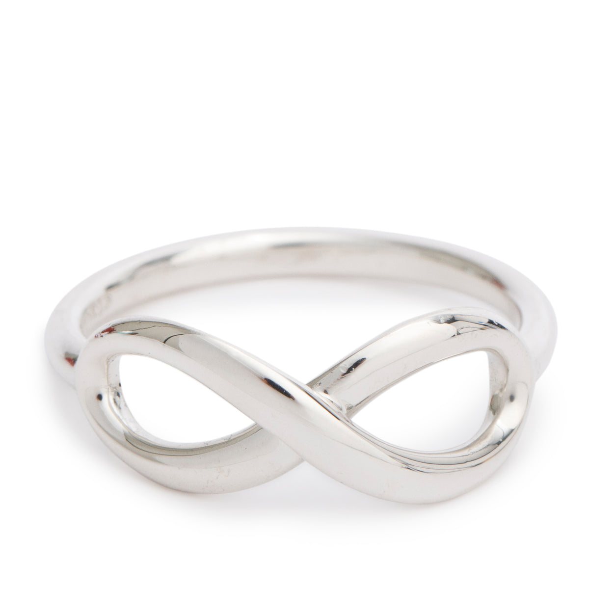 Tiffany & Co. Sterling Silver Infinity Ring, Size 6.5 – OLIVER'S