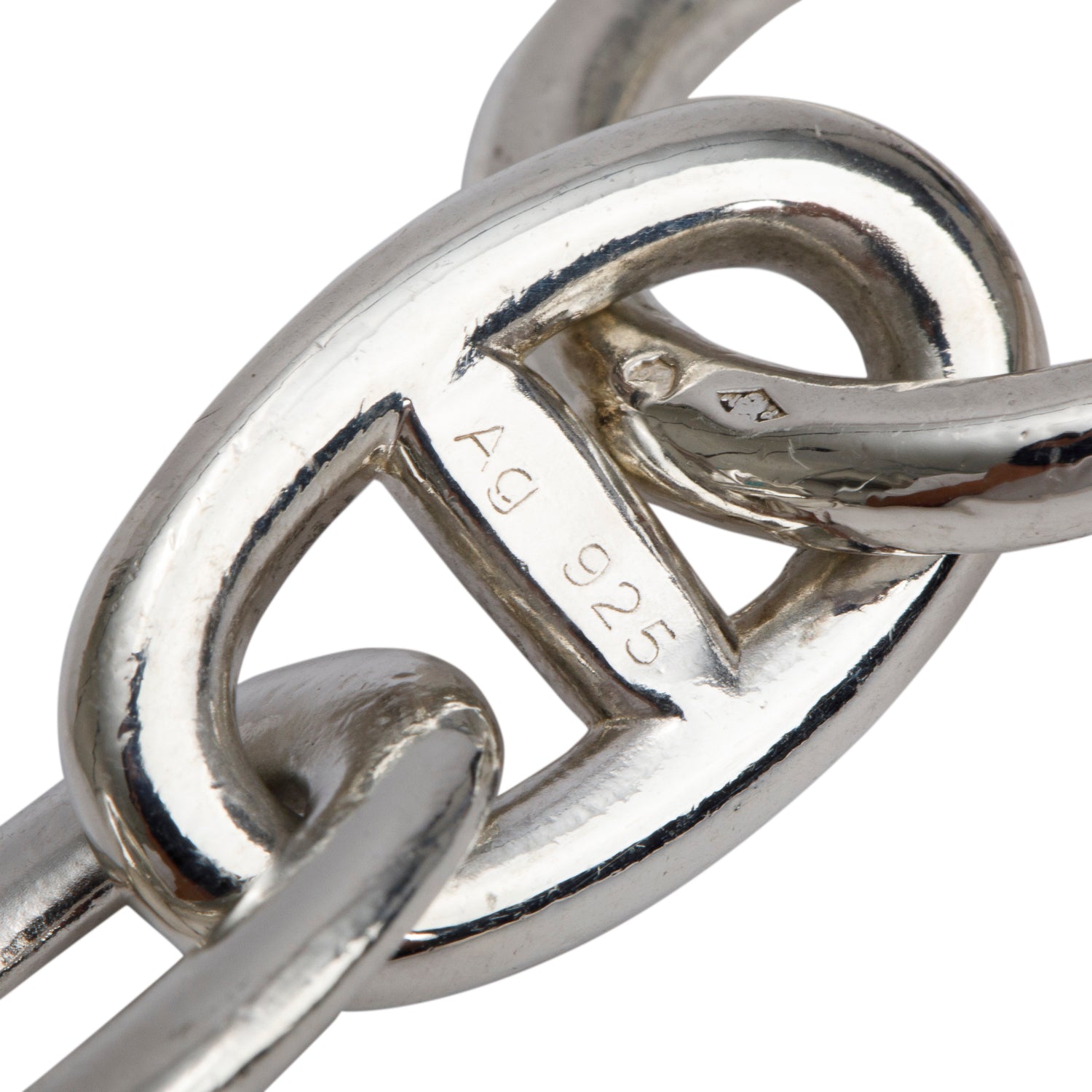 Hermes Sterling Silver Alea Toggle Bracelet