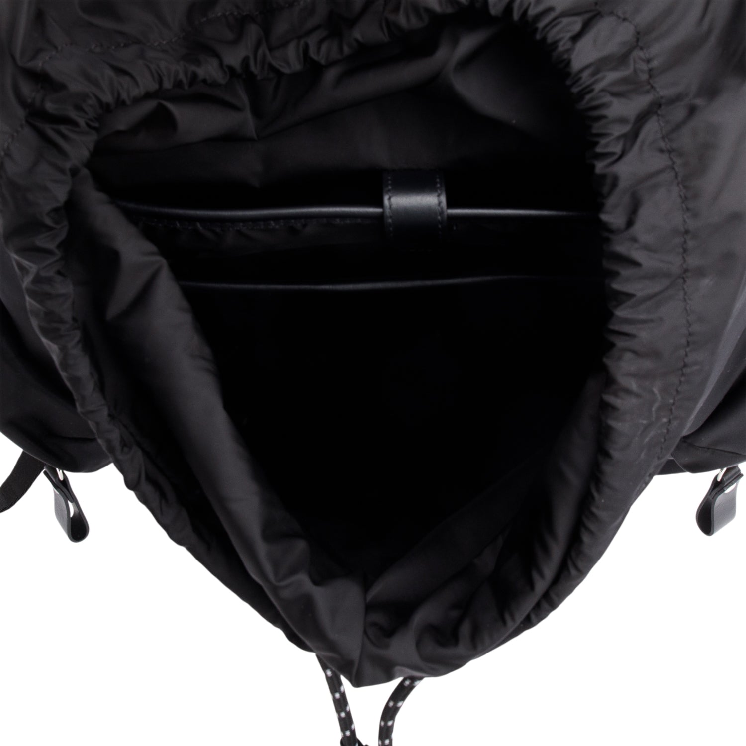 Versace Black Nylon Medusa Greca Backpack