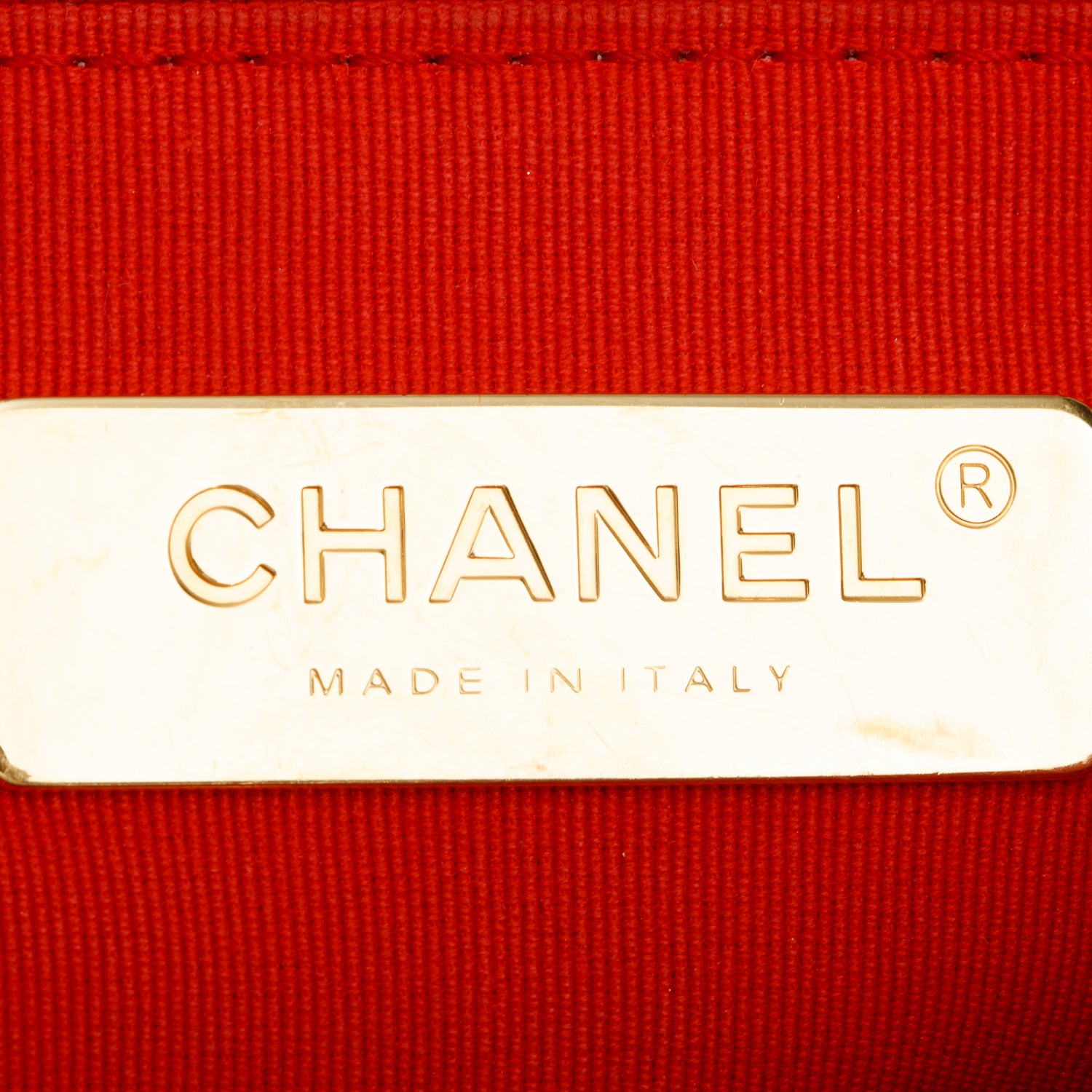 Chanel Red Tweed Quilted Medium Chanel 19 Flap