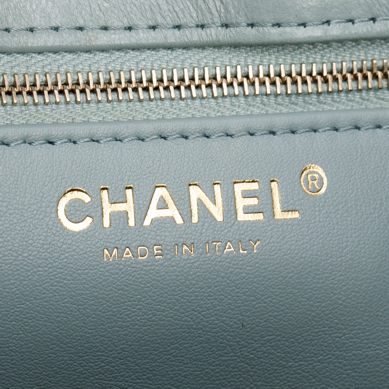 Chanel Blue Lambskin Quilted Large Trendy CC Dual Handle Flap w/ Receipt