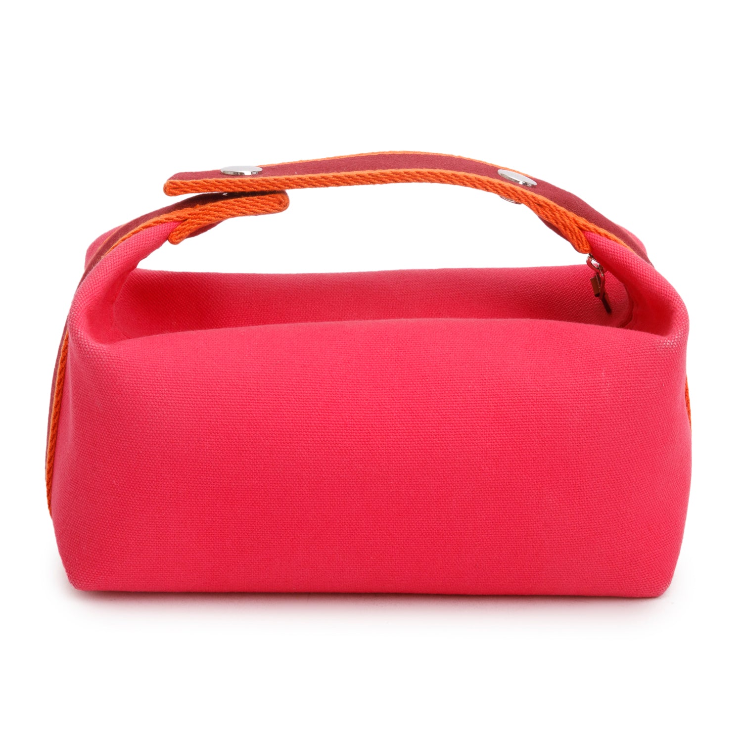 Hermes 2025 Hibiscus Canvas Small Bride-A-Brac Case w/ Receipt