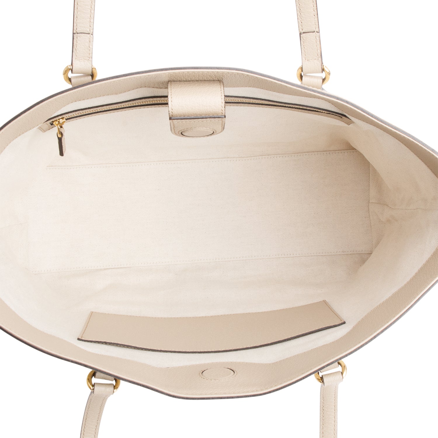 Gucci White GG Supreme Web Ophidia GG Medium Tote