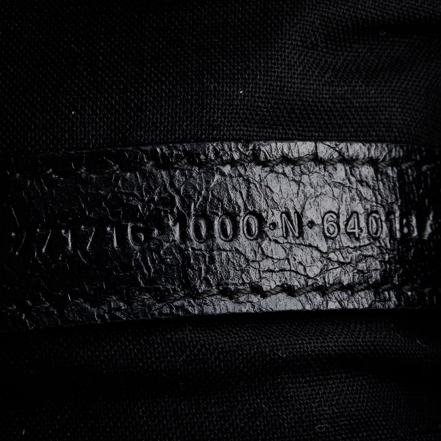 Balenciaga Black Agneau Arena Le Cagole Cylinder Bag