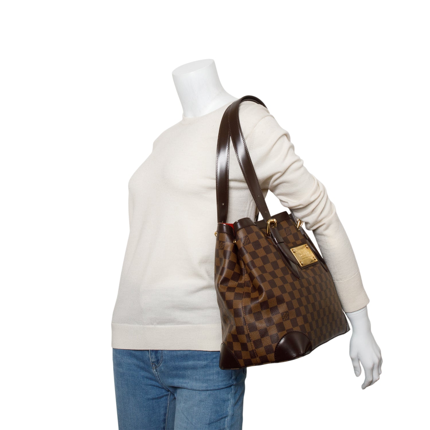 Louis Vuitton Damier Ebene Hampstead MM