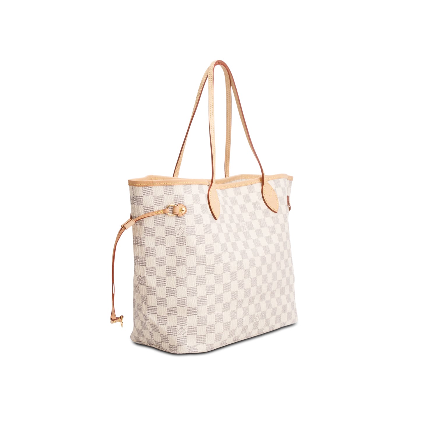 Louis Vuitton Damier Azur Neverfull MM w/ Pouch