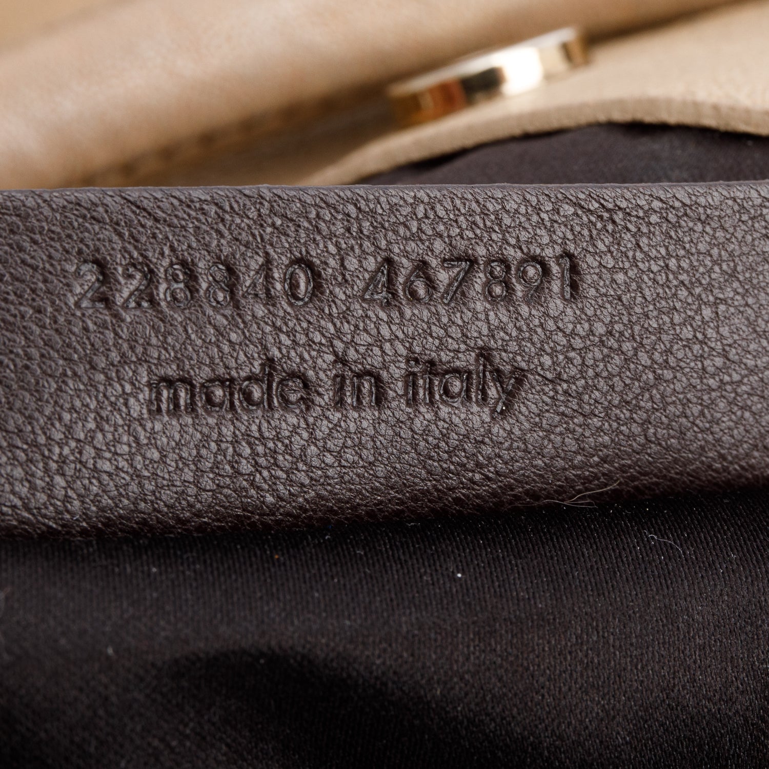 Saint Laurent Vintage Brown Leather Large Roady Hobo