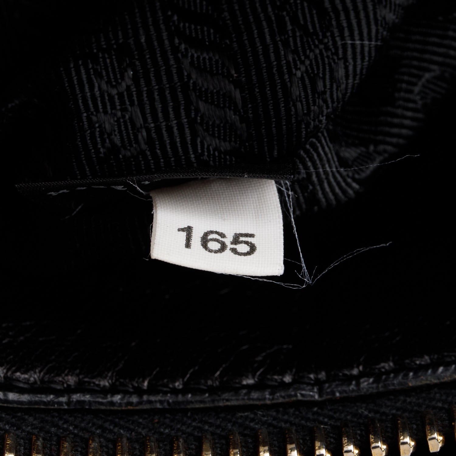 Prada Black Leather-Trimmed Tessuto Gaufre Tote w/ Strap