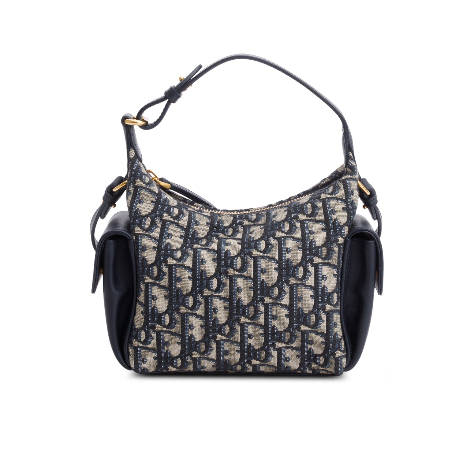 Christian Dior 2025 Blue Oblique Mini D-Dream Bag w/ Strap