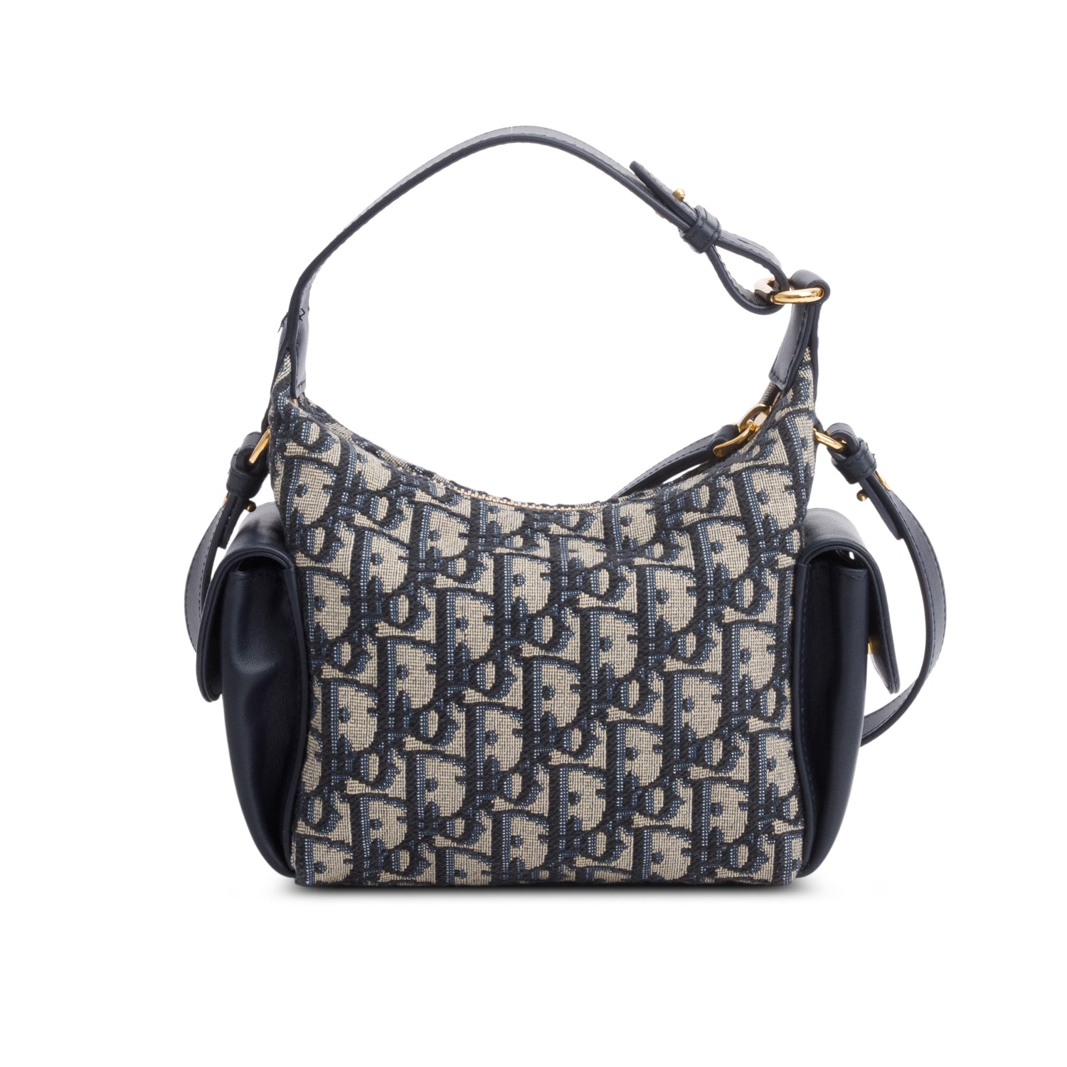 Christian Dior 2025 Blue Oblique Mini D-Dream Bag w/ Strap