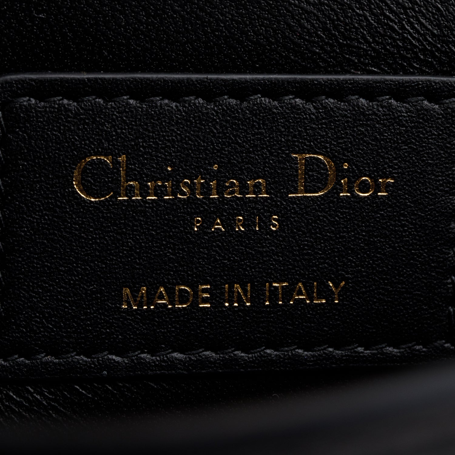 Christian Dior 2022 Black Calfskin 30 Montaigne East-West Chain Bag
