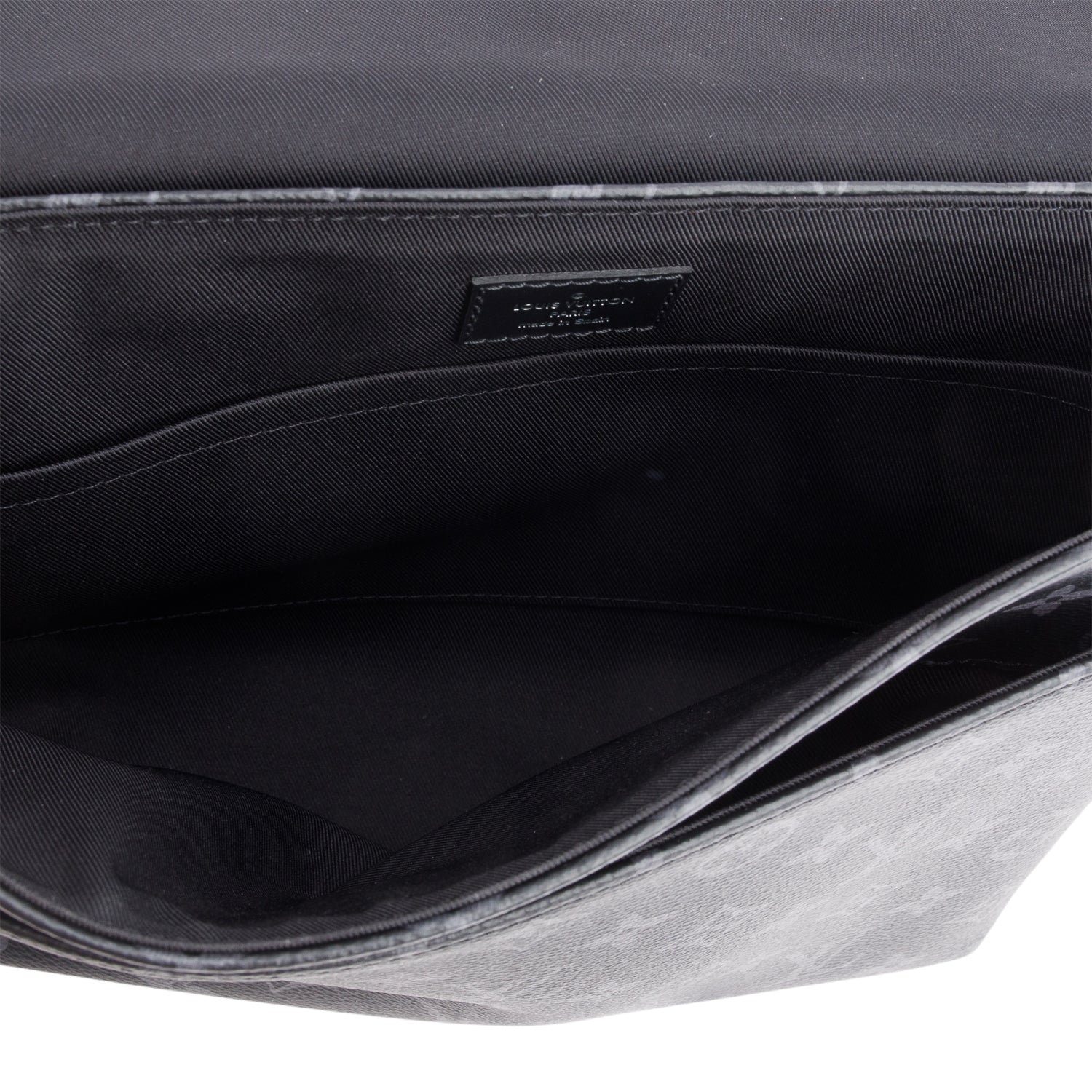 Louis Vuitton Monogram Eclipse District PM Bag w/ Box