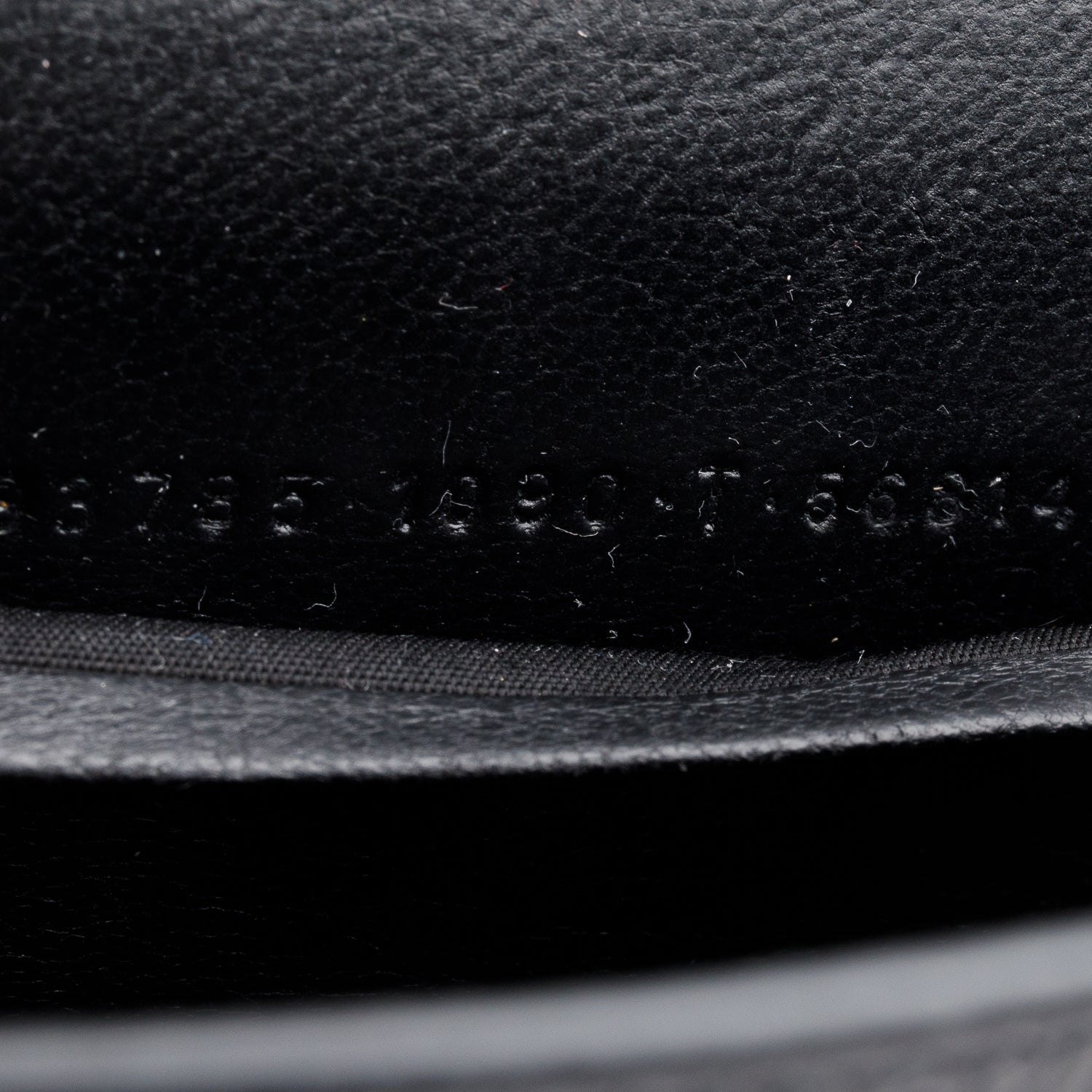 Balenciaga Black Leather Phone Holder Wallet on Chain w/ Box