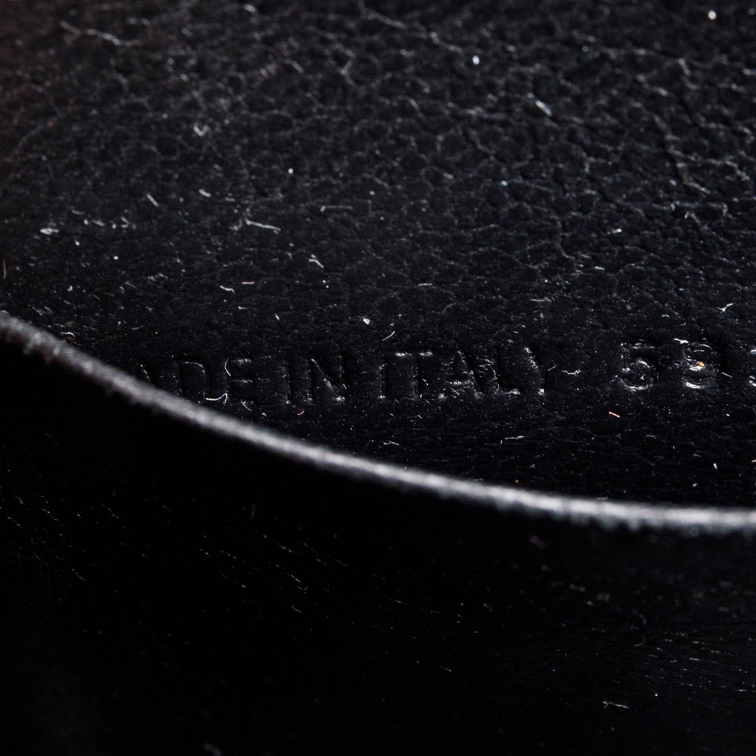 Balenciaga Black Leather Phone Holder Wallet on Chain w/ Box