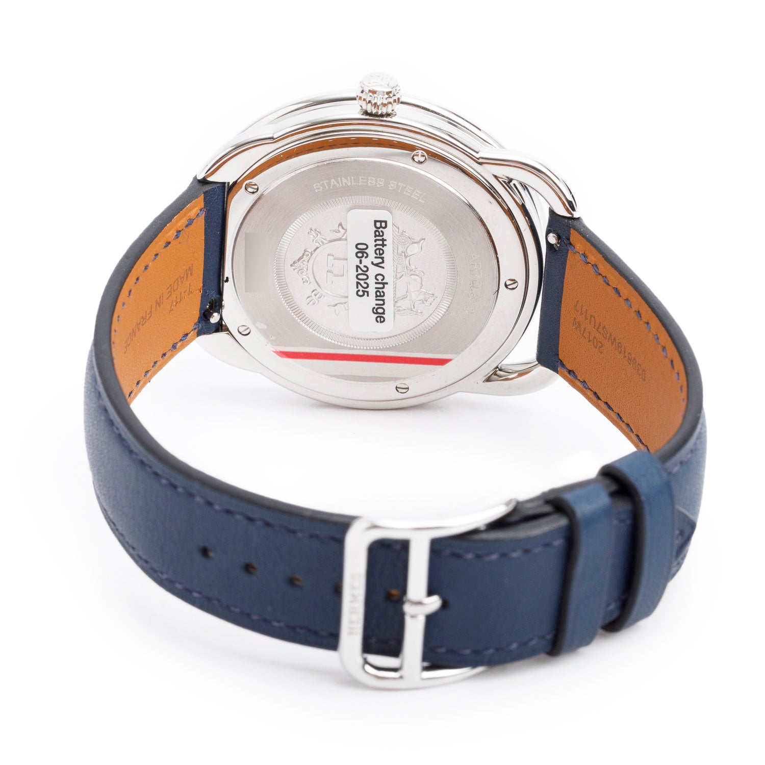 Hermes 2024 Stainless Steel Arceau 40 MM Automatic Watch AR7Q.810 w/ Box & Papers