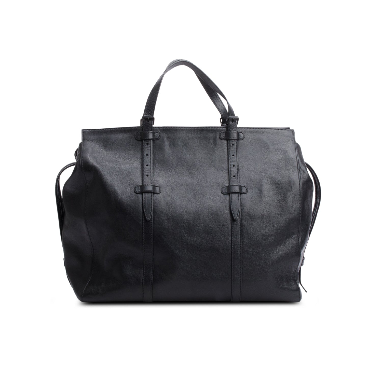 Gucci Black Monochrome Piuma Lux Energy Weekender Bag