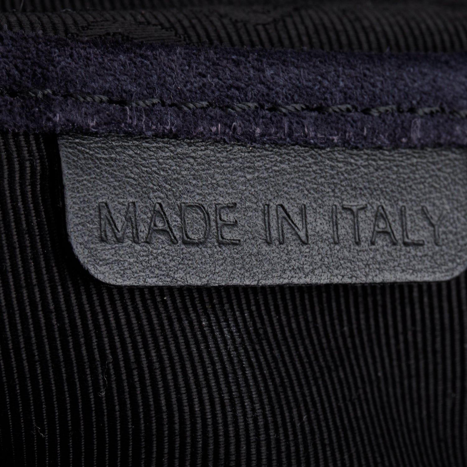 Burberry Navy & Burgundy Suede Orchard Handle Bag