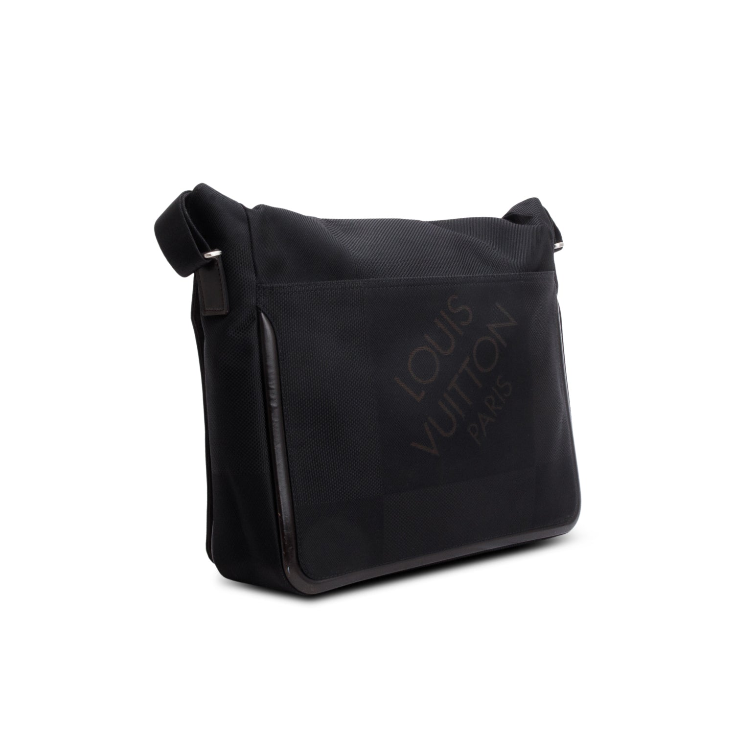 Louis Vuitton Black Damier Geant Canvas Messenger Bag