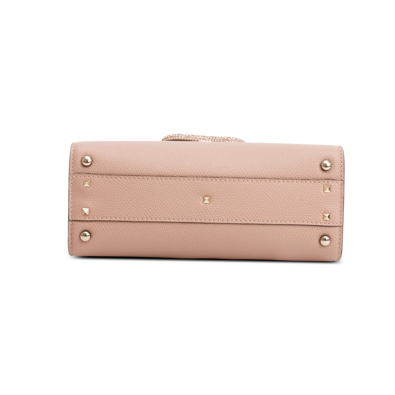 Valentino Pink Grainy Calfskin Small VSling Handbag w/ Box & Strap