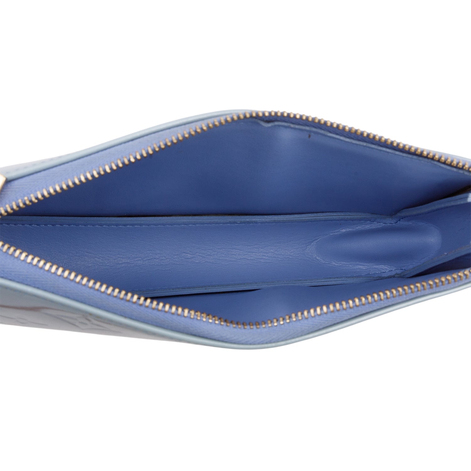 Louis Vuitton Blue Vernis Lexington Pochette