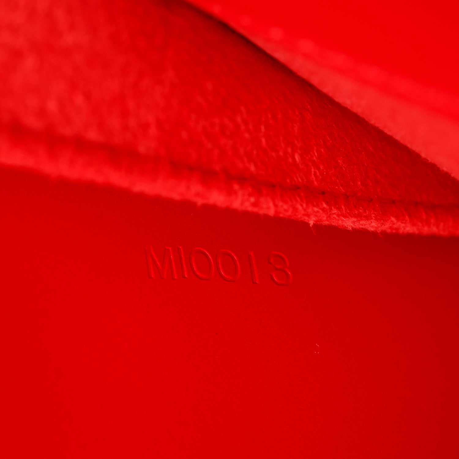 Louis Vuitton Red Epi Pont-Neuf