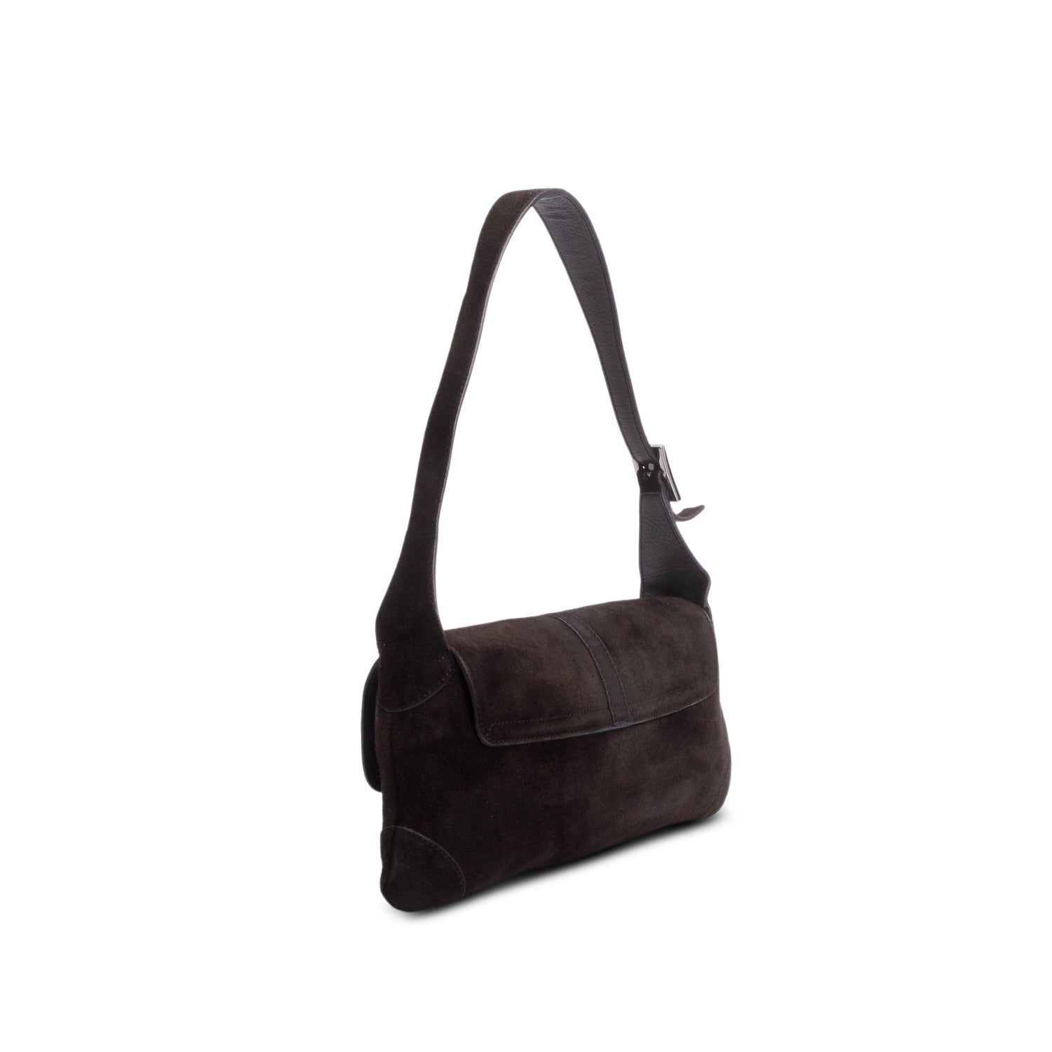 Gucci Vintage Brown Suede Micro Jackie
