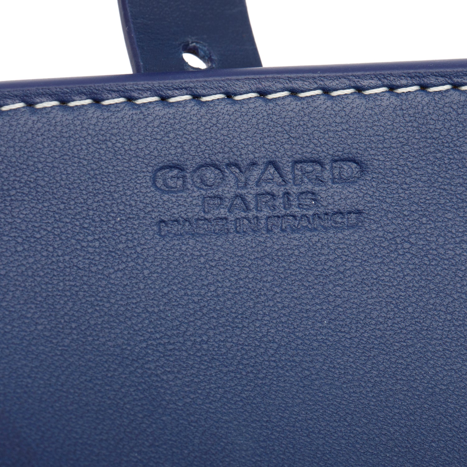 Goyard Blue Goyardine Double Travel Watch Case