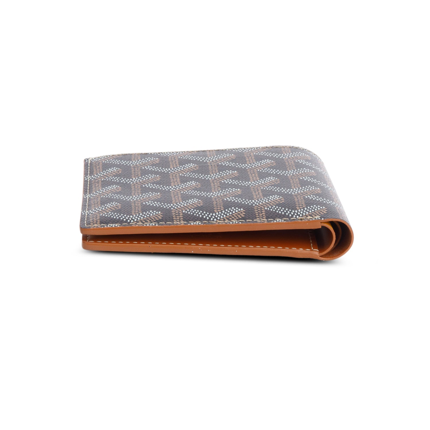 Goyard Brown Goyardine Victorie Bifold Wallet w/ Box & Receipt