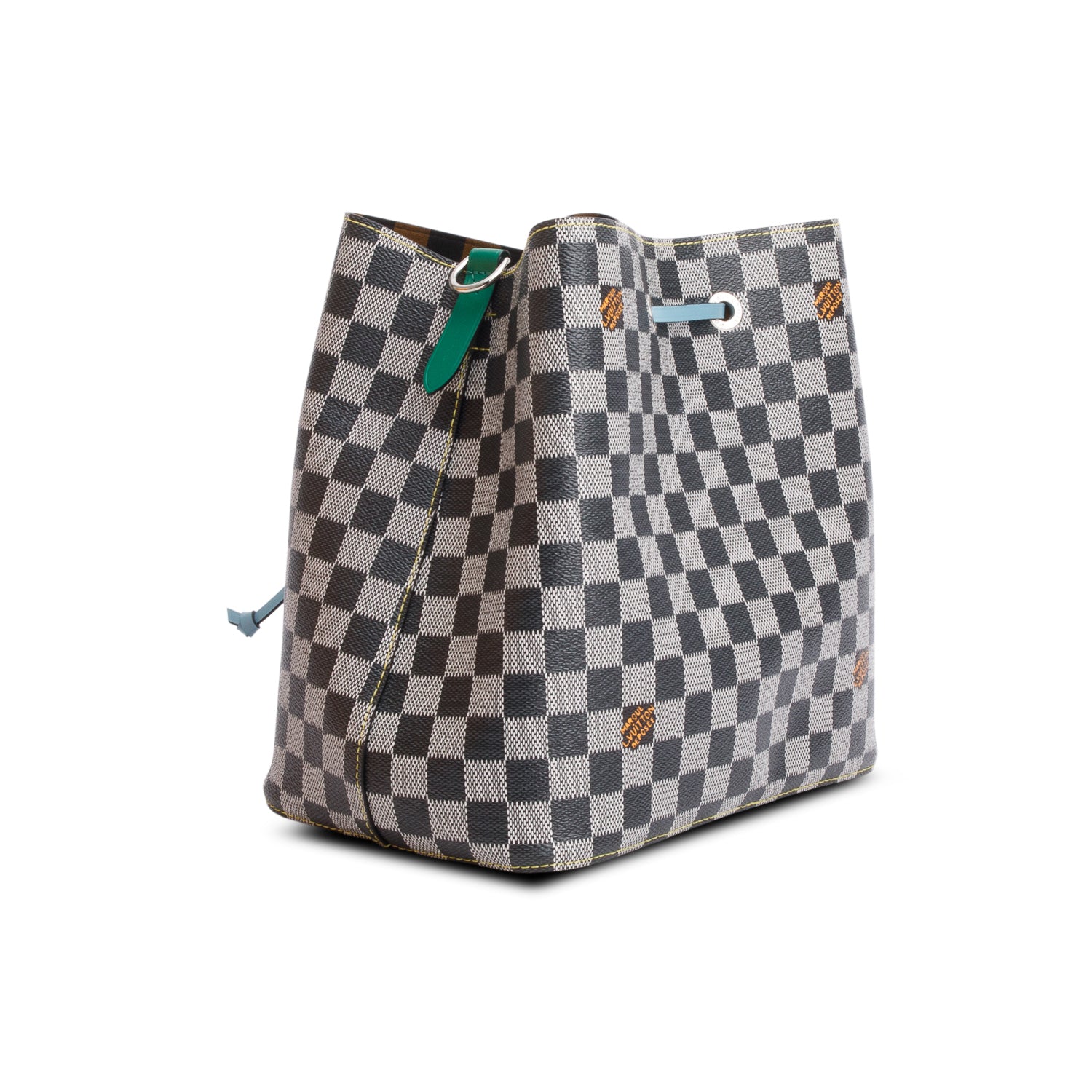 Louis Vuitton Limited Edition Multicolor Damier NeoNoe MM w/ Box